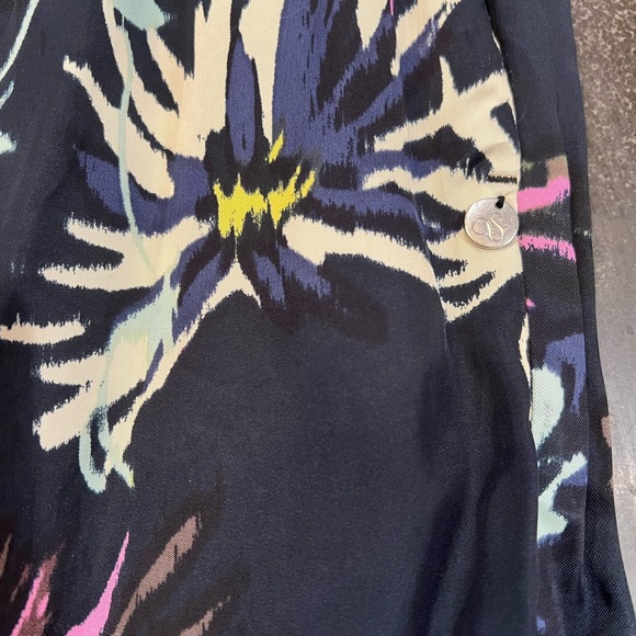 The Gia mid-rise wide-leg printed XS 32 stretch waist - Picture 9 of 16